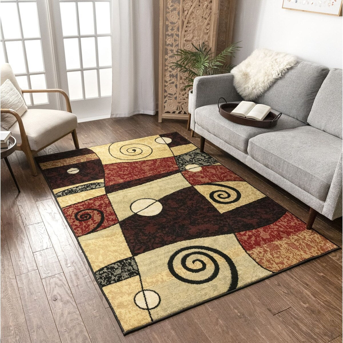 Well Woven Miami Donatello Geometric Area Rug