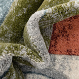 Well Woven Ruby Jive Modern Abstract Geometric Area Rug