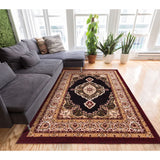 Well Woven Siglos Medallion Traditional Formal Area Rug