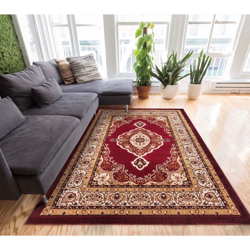 Well Woven Siglos Medallion Traditional Formal Area Rug