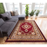 Well Woven Siglos Medallion Traditional Formal Area Rug