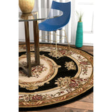 Well Woven Traditional Medallion Round Rug