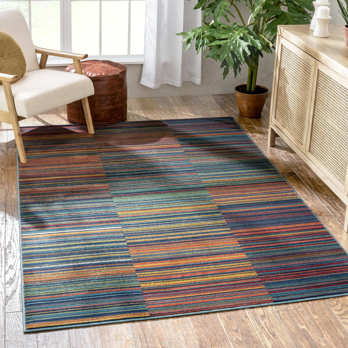 Well Woven Tulsa Nampa Moroccan Tribal Area Rug