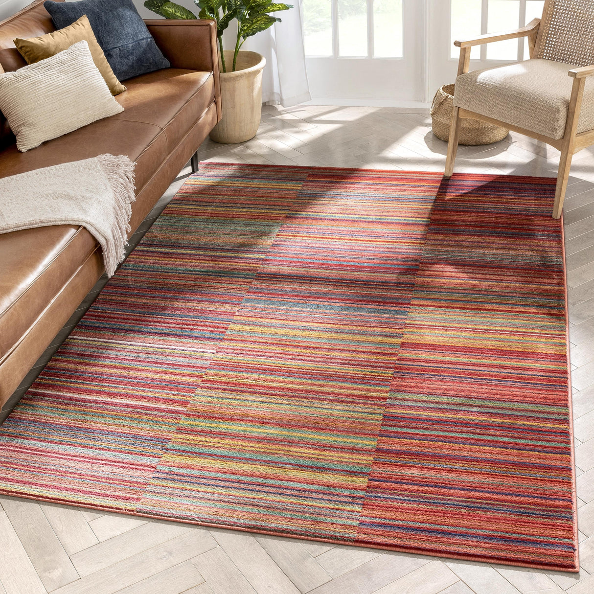 Well Woven Tulsa Nampa Moroccan Tribal Area Rug