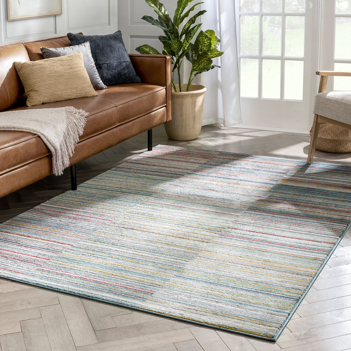 Well Woven Tulsa Nampa Moroccan Tribal Area Rug