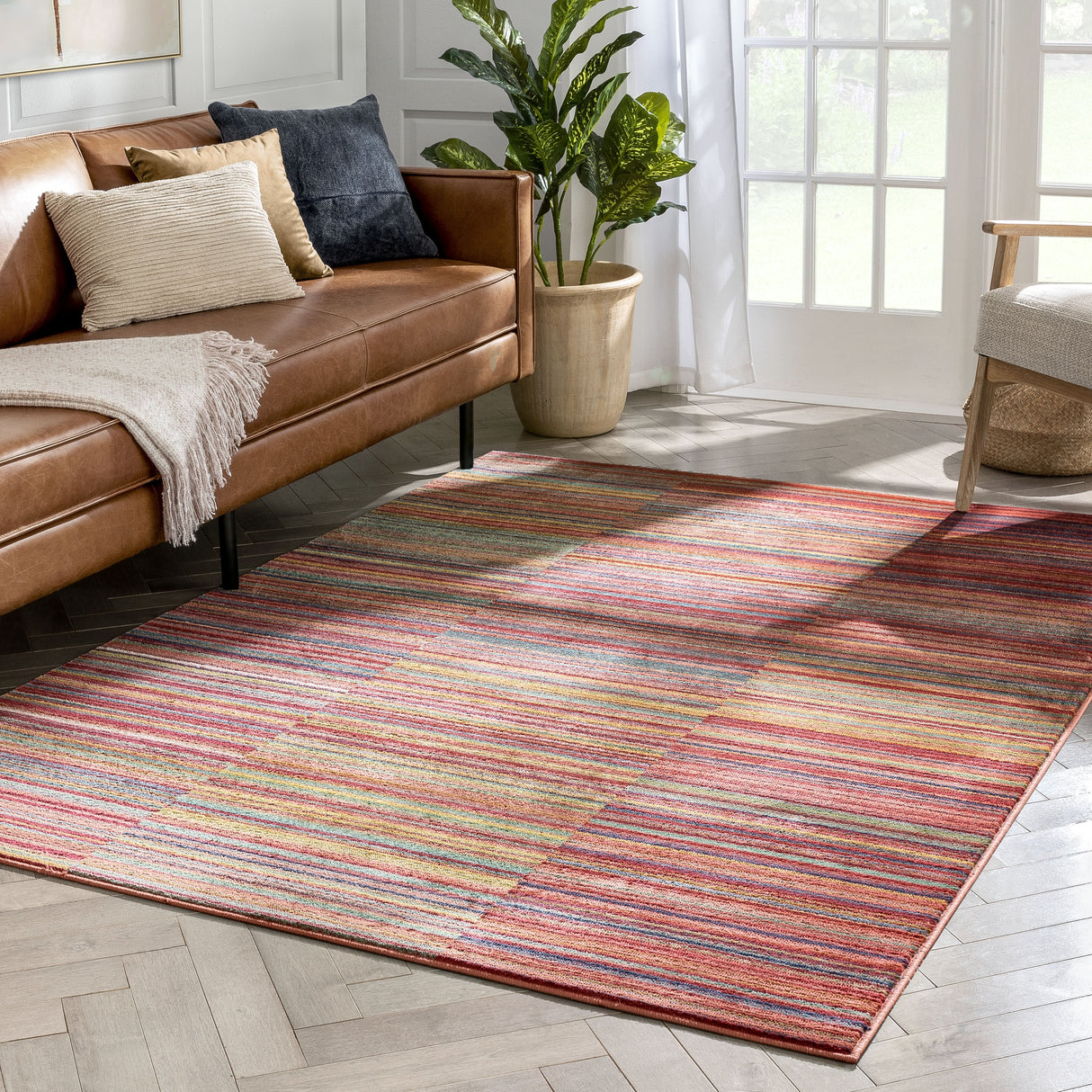 Well Woven Tulsa Nampa Moroccan Tribal Area Rug