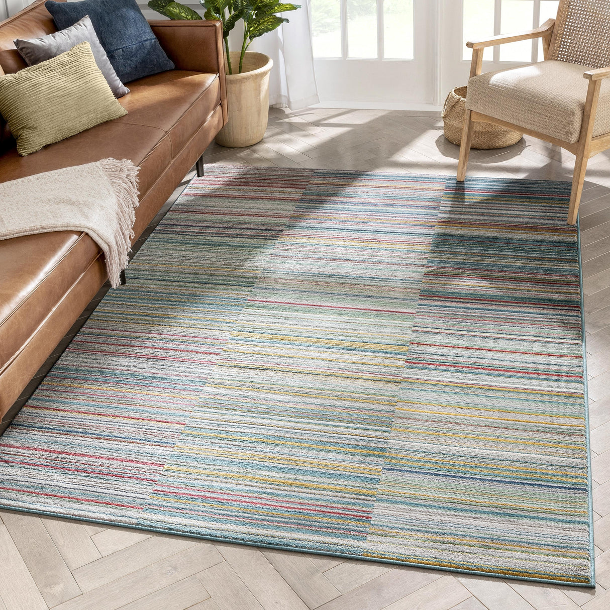 Well Woven Tulsa Nampa Moroccan Tribal Area Rug
