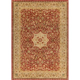 Well Woven Vienna Traditional Persian Oriental Antique Red Area Rug - 5'3" x 7'3"