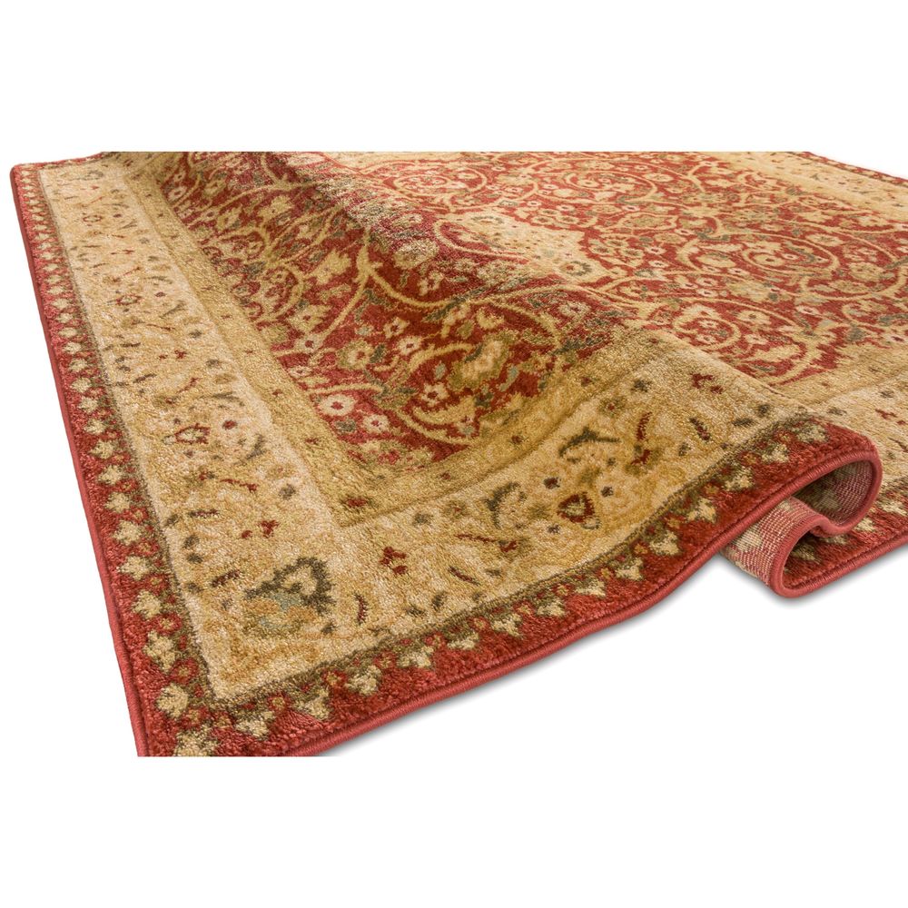 Well Woven Vienna Traditional Persian Oriental Antique Red Area Rug - 5'3" x 7'3"
