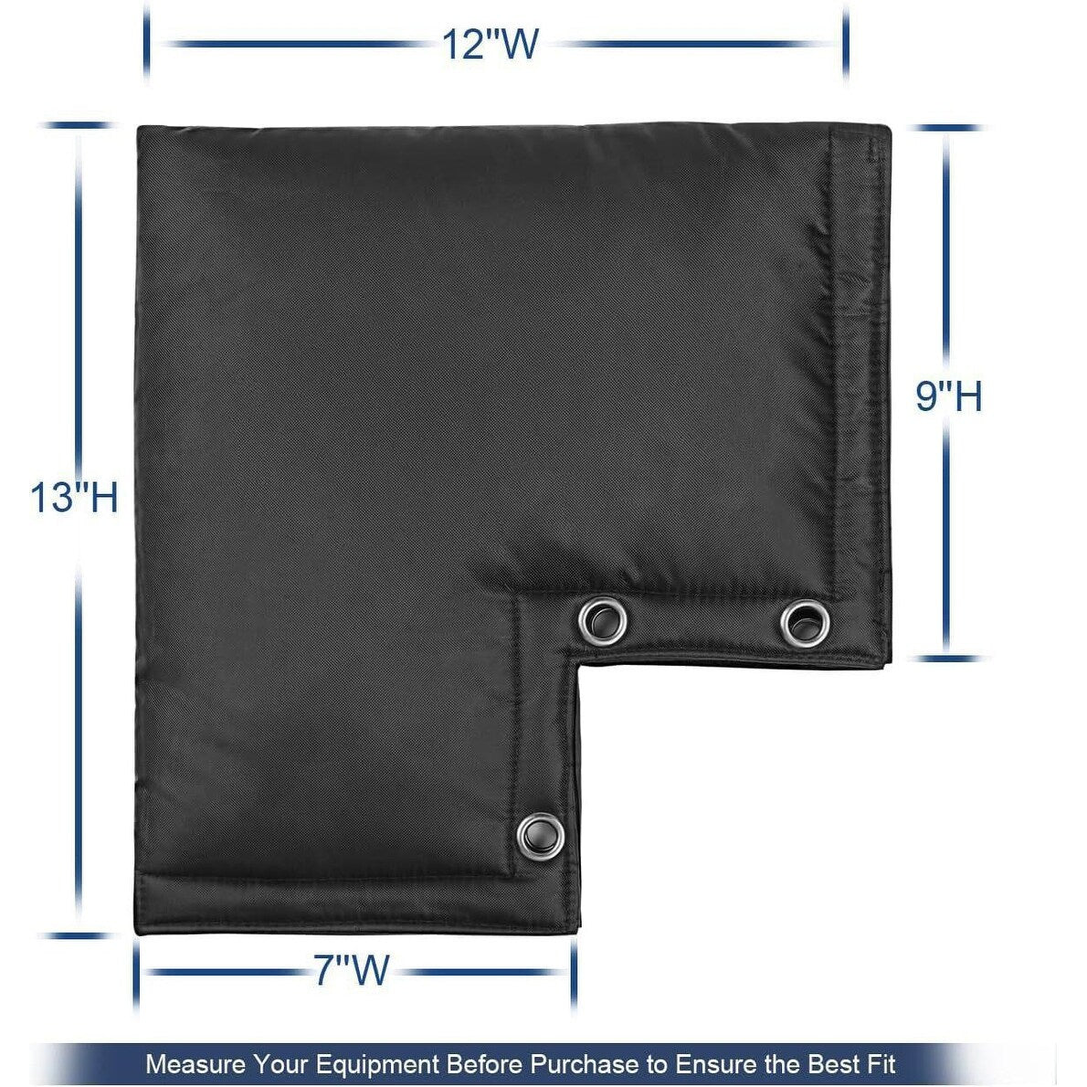 Wellco 12 in. x 13 in. Outdoor Freeze Protection Insulated Cover Faucet Cover Pipe Cover Water Pipe Frost Cover