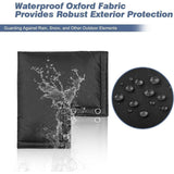 Wellco 12 in. x 13 in. Outdoor Freeze Protection Insulated Cover Faucet Cover Pipe Cover Water Pipe Frost Cover