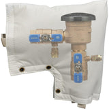Wellco 12 in. x 13 in. Outdoor Freeze Protection Insulated Cover Faucet Cover Pipe Cover Water Pipe Frost Cover