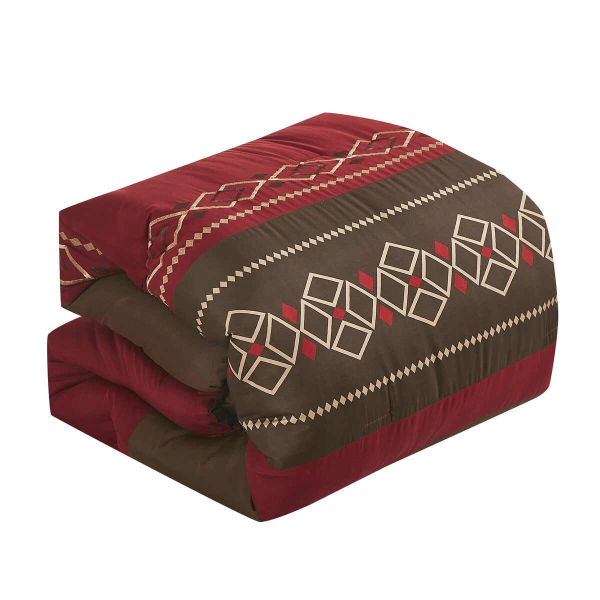 Wellco Vinata Bedding Comforter Set Bed In A Bag ,9 Pieces