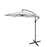 Weller 10-foot Offset Cantilever Hanging Patio Umbrella