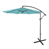Weller 10-foot Offset Cantilever Hanging Patio Umbrella