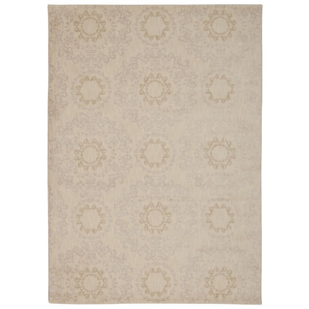 Rug Squared Wellesley Ivory Graphic Area Rug (3'9 x 5'9) - 3'9" x 5'9"