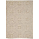 Rug Squared Wellesley Ivory Graphic Area Rug (3'9 x 5'9) - 3'9" x 5'9"