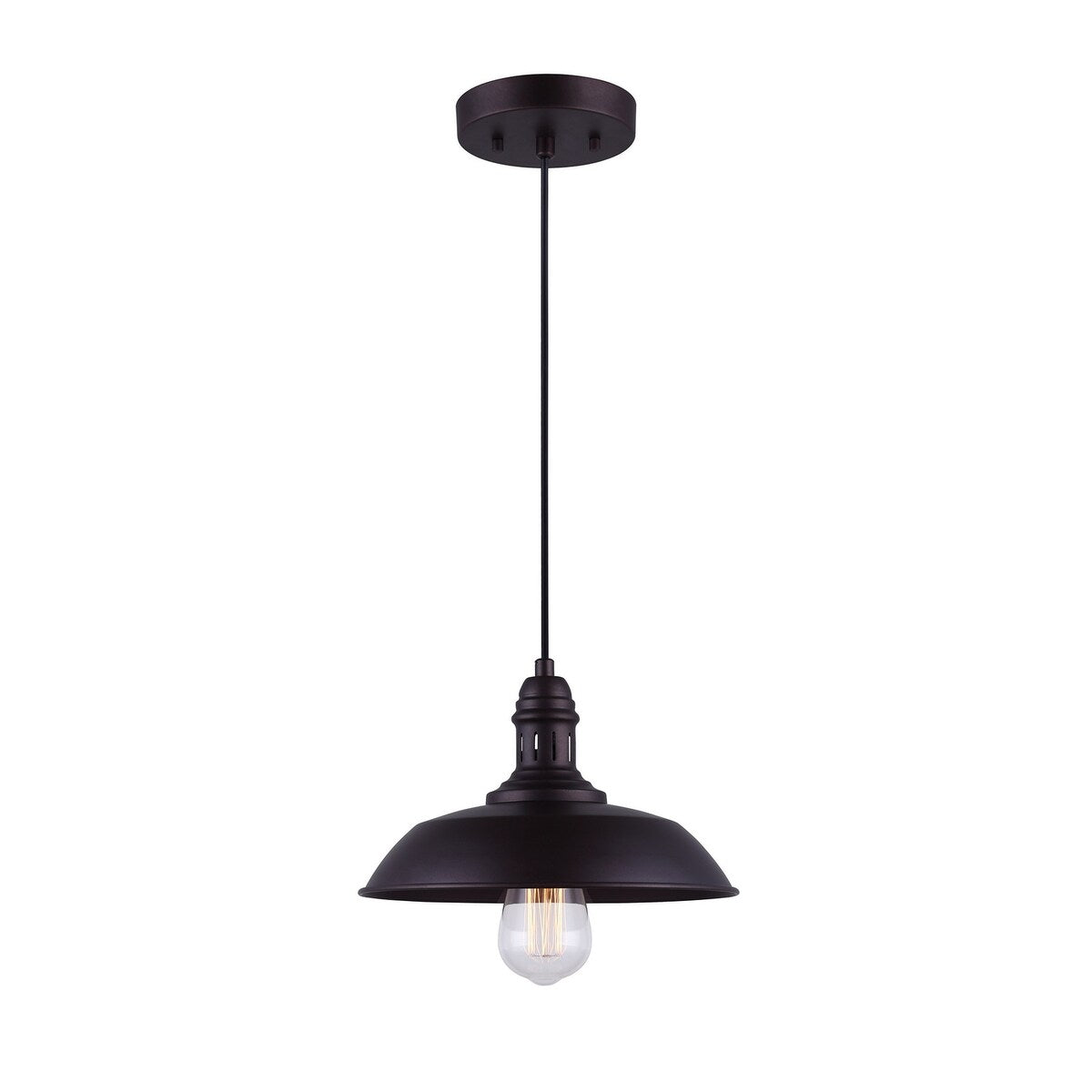 Wellington 1 Light Pendant, Bronze Finish - Oil Rubbed Bronze