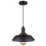 Wellington 1 Light Pendant, Bronze Finish - Oil Rubbed Bronze
