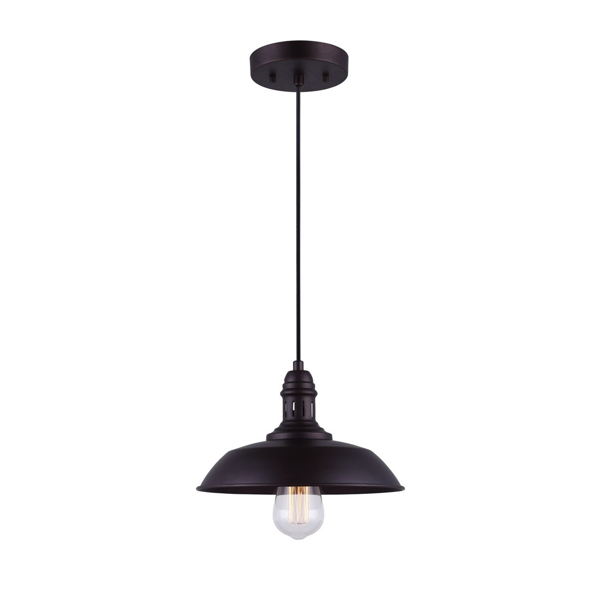 Wellington 1 Light Pendant, Bronze Finish - Oil Rubbed Bronze