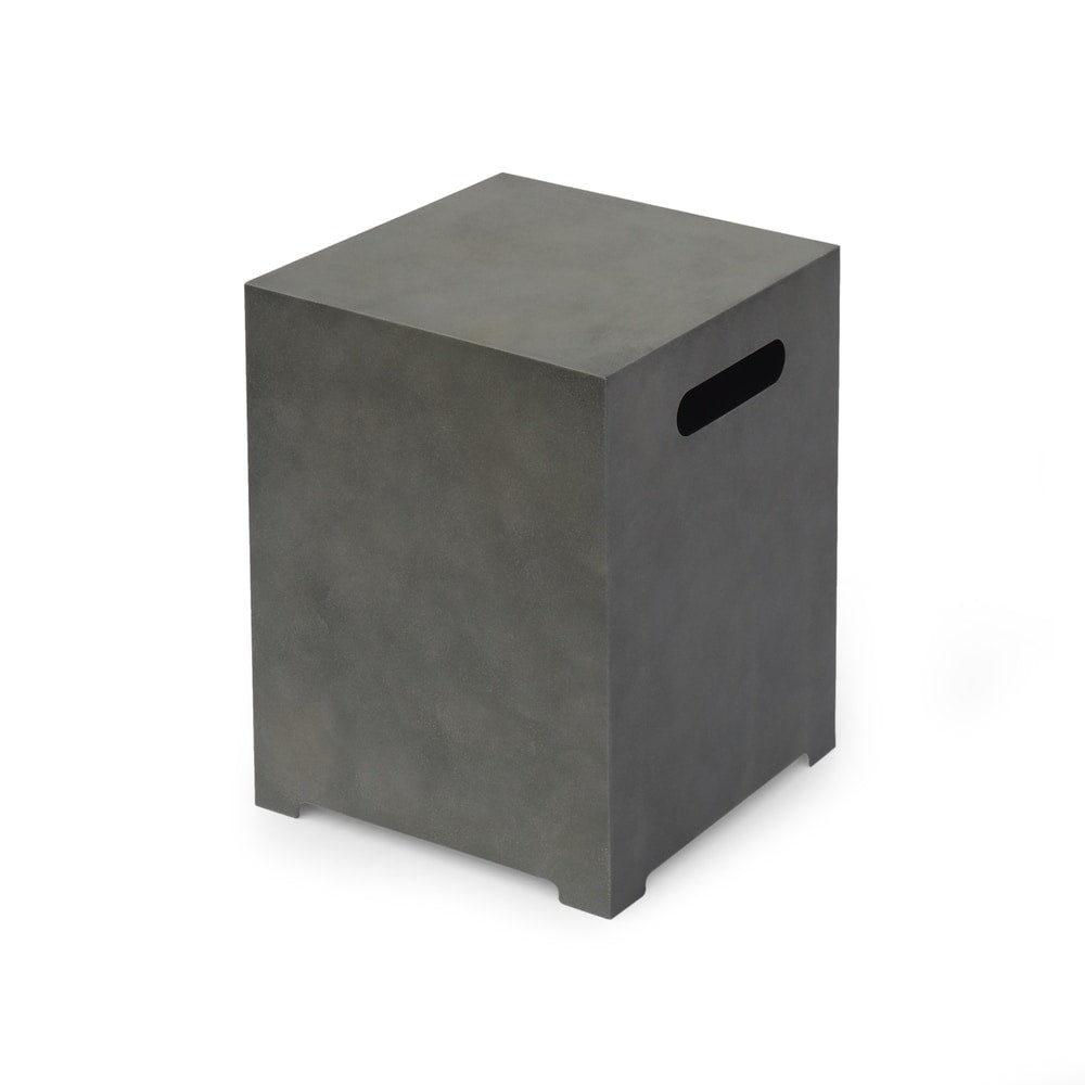 Wellington Outdoor 40-Inch Square Fire Pit with Tank Holder by Christopher Knight Home
