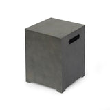 Wellington Outdoor 40-Inch Square Fire Pit with Tank Holder by Christopher Knight Home
