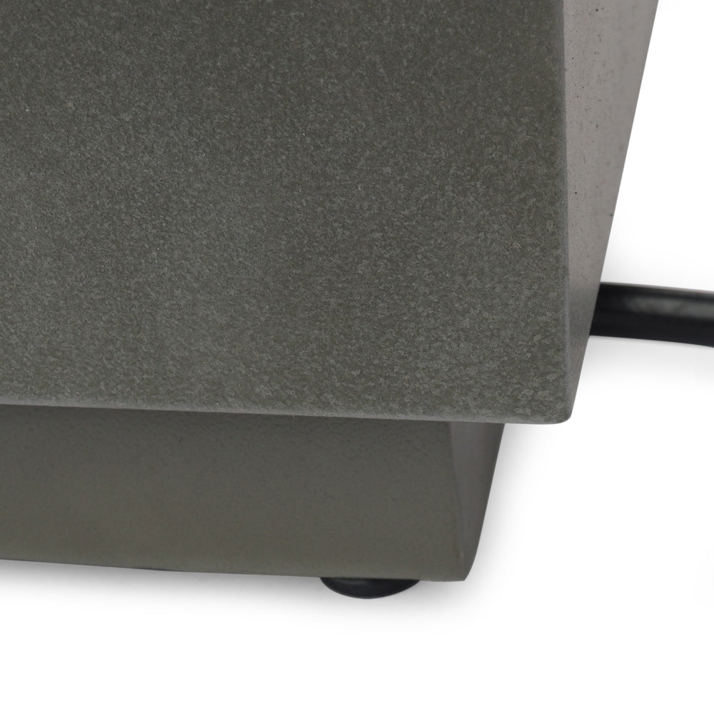 Wellington Outdoor 40-Inch Square Fire Pit with Tank Holder by Christopher Knight Home