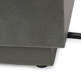 Wellington Outdoor 40-Inch Square Fire Pit with Tank Holder by Christopher Knight Home