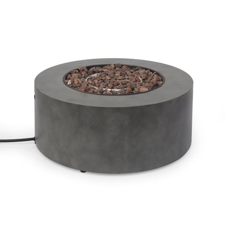 Wellington Outdoor 40,000 BTU Circular Fire Pit (No Tank Holder) by Christopher Knight Home
