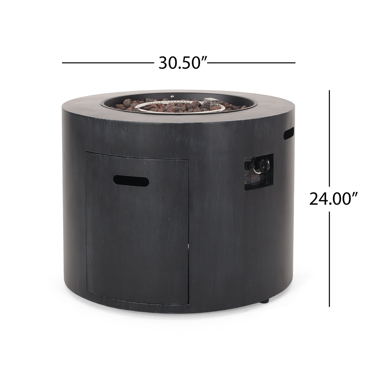 Wellington Outdoor 40,000 BTU Circular Fire Pit by Christopher Knight Home