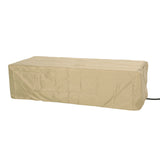 Wellington Outdoor 50,000 BTU Rectangular Fire Pit with Tank Holder by Christopher Knight Home