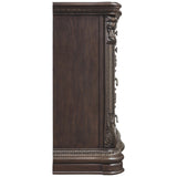 Wellsbrook Dark Brown Elegant 6-Drawer Dresser