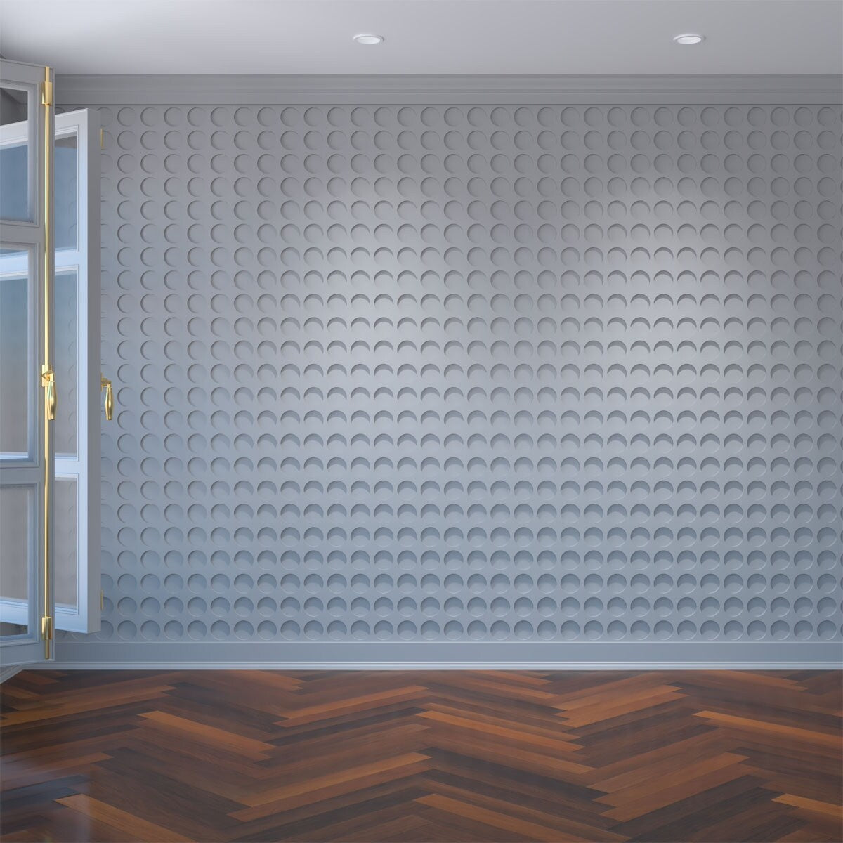 Wembley Decorative Fretwork Wall Panels in Architectural Grade PVC