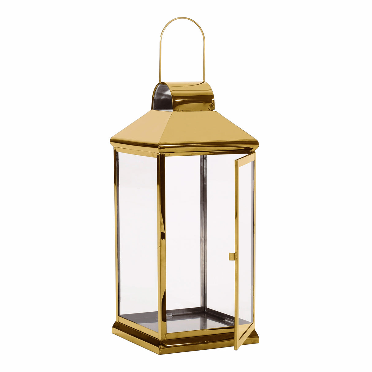 Wendell Outdoor 22" Stainless Steel Lantern by Christopher Knight Home