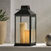 Wendell Outdoor 22" Stainless Steel Lantern by Christopher Knight Home