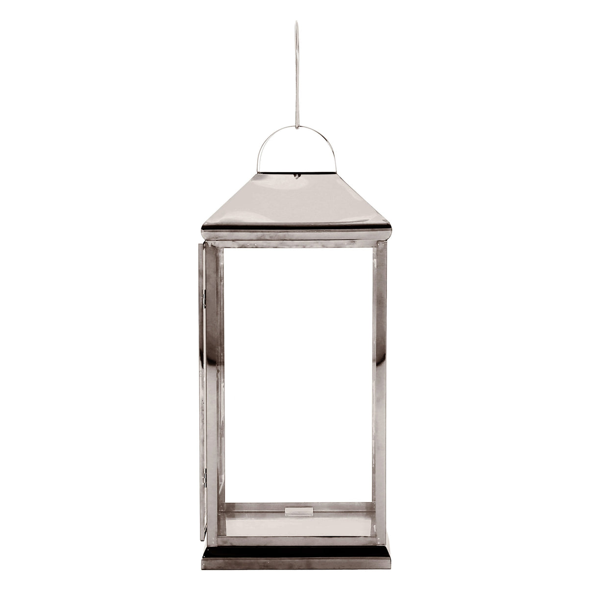 Wendell Outdoor 22" Stainless Steel Lantern by Christopher Knight Home