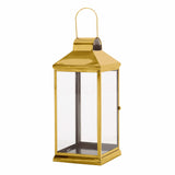 Wendell Outdoor 22" Stainless Steel Lantern by Christopher Knight Home