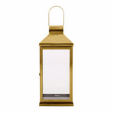 Wendell Outdoor 22" Stainless Steel Lantern by Christopher Knight Home