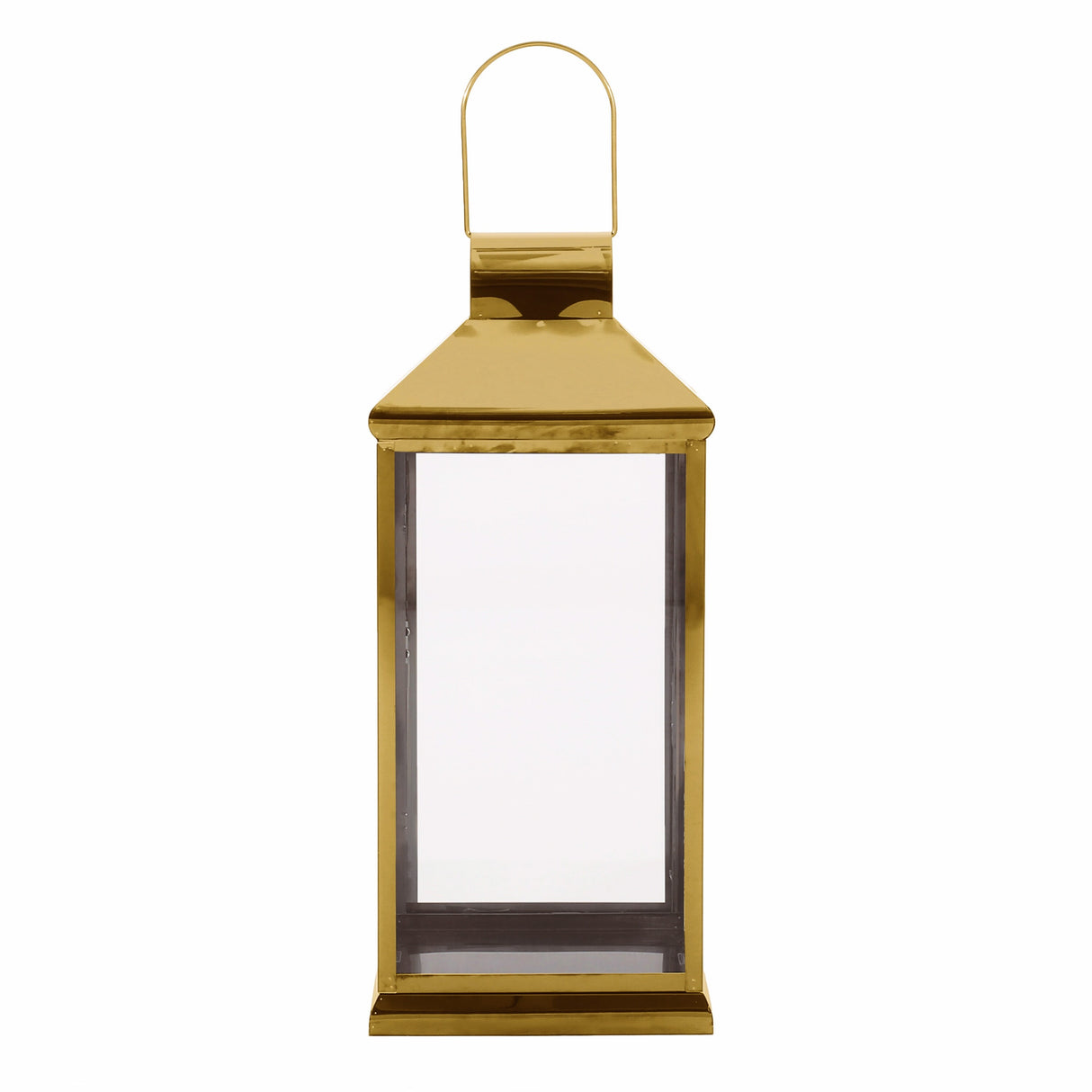 Wendell Outdoor 22" Stainless Steel Lantern by Christopher Knight Home