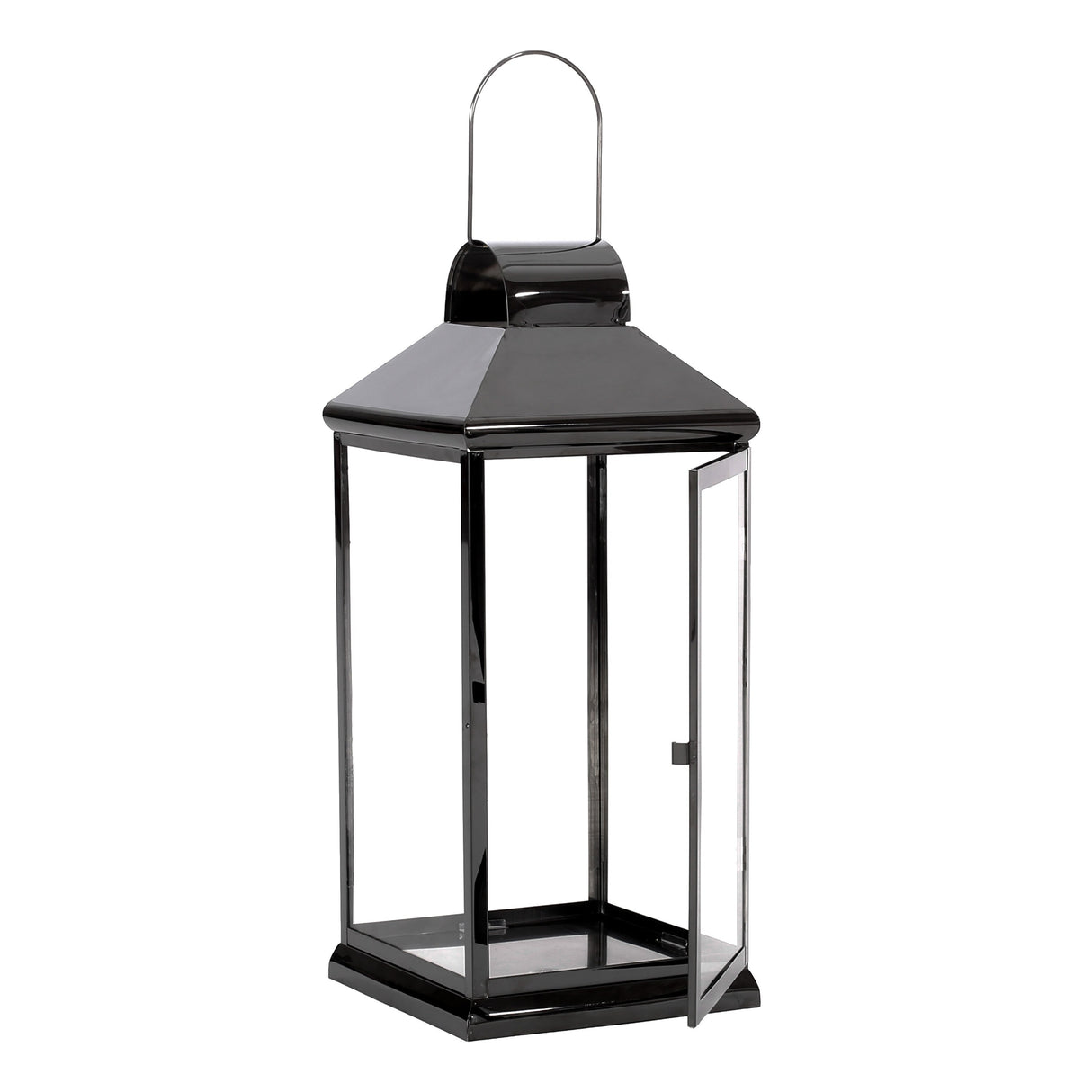 Wendell Outdoor 22" Stainless Steel Lantern by Christopher Knight Home