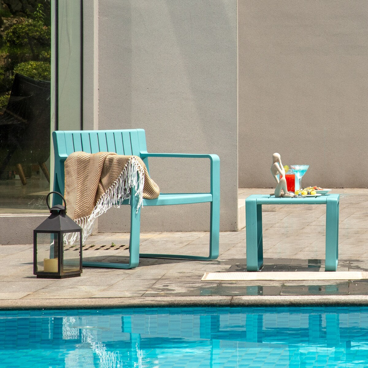 Werph Outdoor Patio Furniture Set, Patio Chairs with Outdoor Table