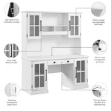 Westbrook 60W Computer Desk with Hutch and Storage by Bush Furniture