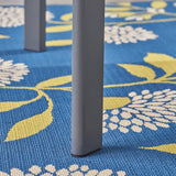 Westcott Outdoor Aluminum and Wood Dining Table by Christopher Knight Home - 70.25"L x 35.50"W x 29.25"H