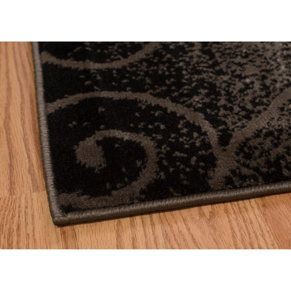 Westfield Home Dutchess Bagheera Shiitake Area Rug - 5'3 x 7'2