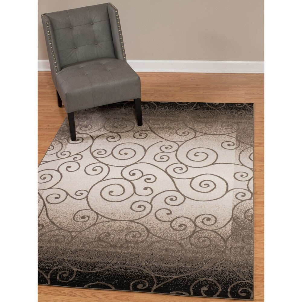 Westfield Home Dutchess Bagheera Shiitake Area Rug - 5'3 x 7'2