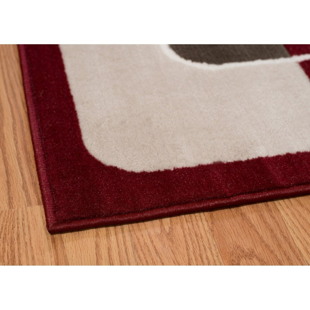 Westfield Home Dutchess Zazu Garnet Area Rug - 7'10" x 10'6"
