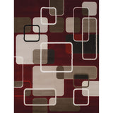 Westfield Home Dutchess Zazu Garnet Area Rug - 7'10" x 10'6"