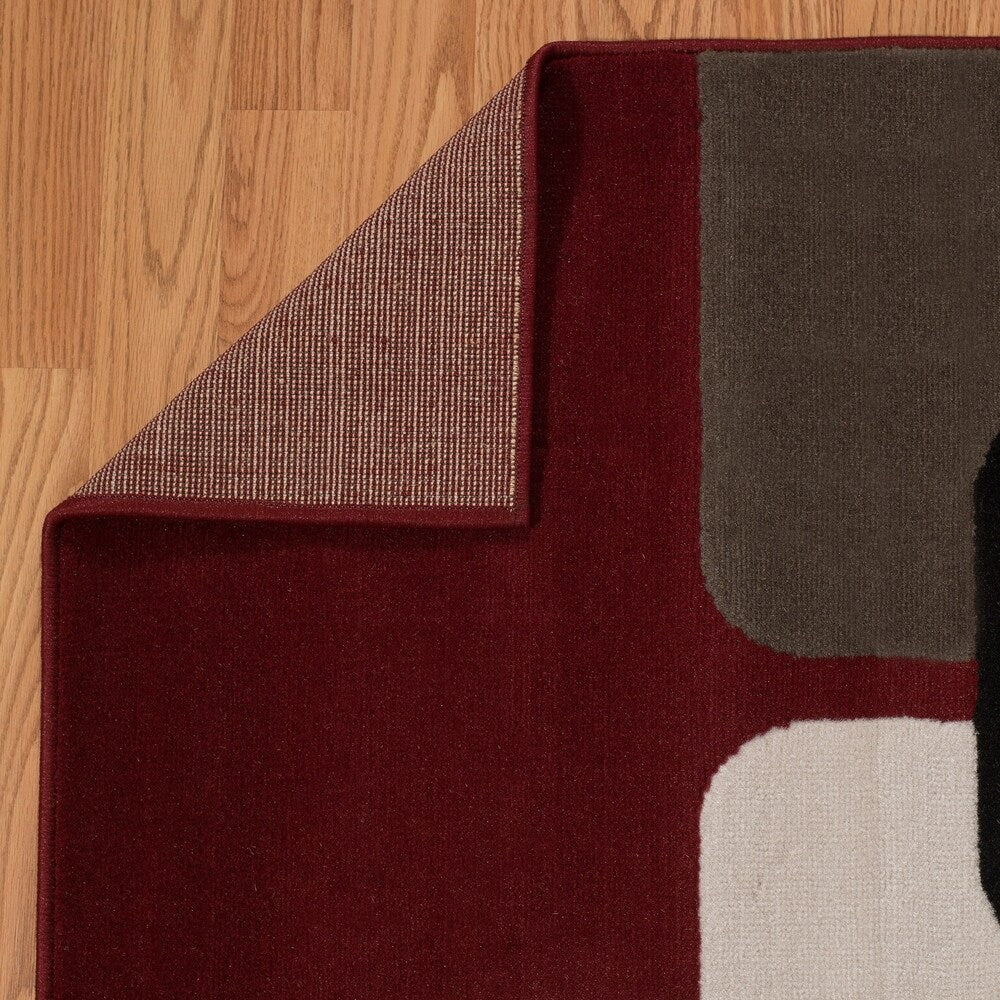 Westfield Home Dutchess Zazu Garnet Area Rug - 7'10" x 10'6"