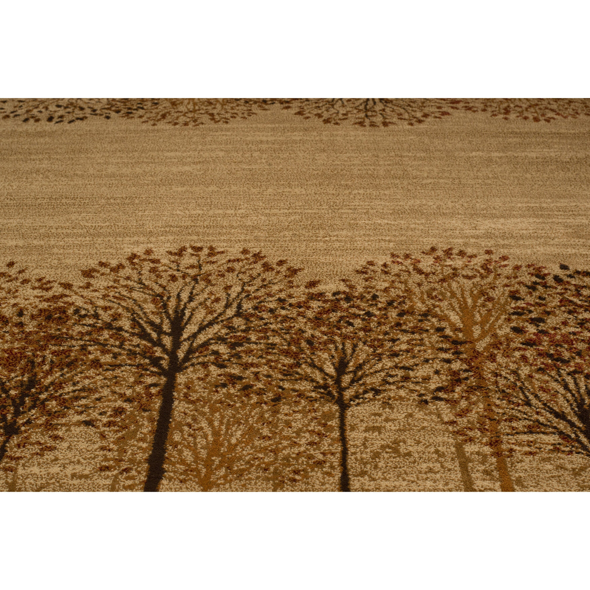 Westfield Home Harmony Tree Line Natural Area Rug