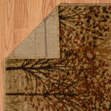 Westfield Home Harmony Tree Line Natural Area Rug